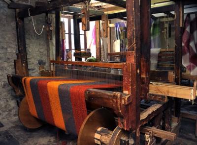 Tissu laine à carreaux ameublement