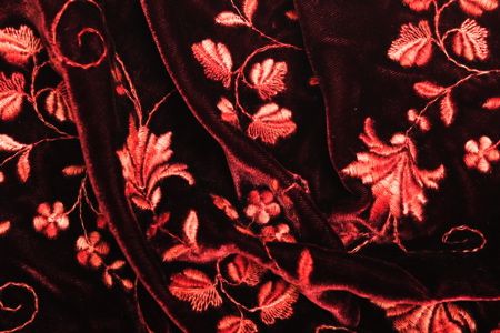 Tissus velours de soie pour réaliser des robes de cérémonie