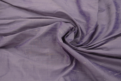 Soie Shantung Sauvage Lilas soldé 