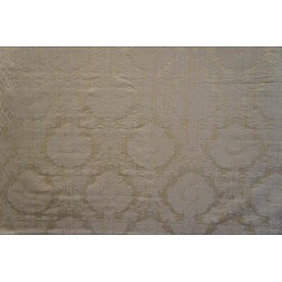 Tissu damassé et chiné motif grenade Gris