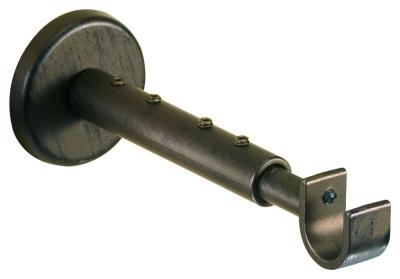 Tringles à Rideaux Collection Iliade : 2 Supports Mur Extensibles