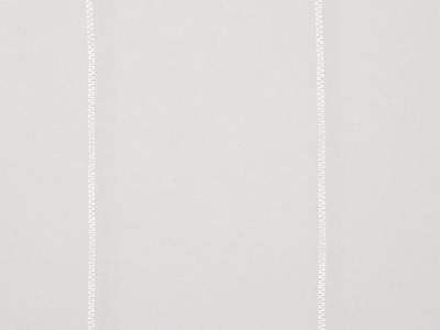 Voilage rayé vertical fine rayure damier ivoire L300 cm Calvi