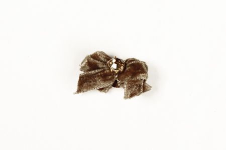 Bouton Noeud Papillon Taupe