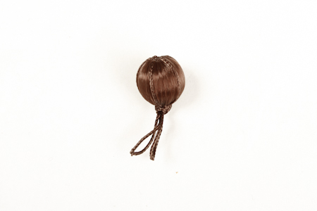 Bouton Boule Ficelle Marron