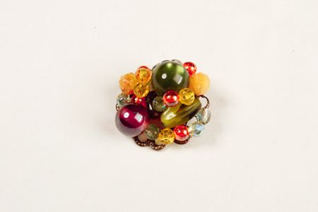 Bouton Perle Multicolor