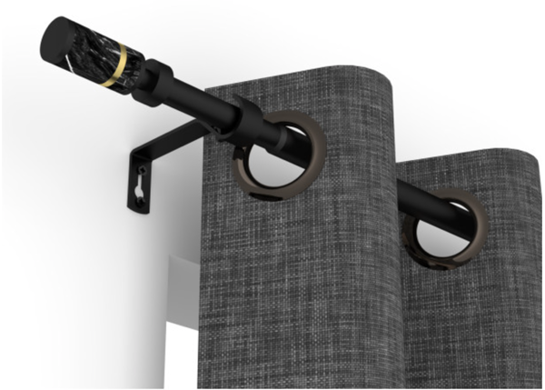 KIT  CYLINDRE NOIR - 160-300cm D19-16