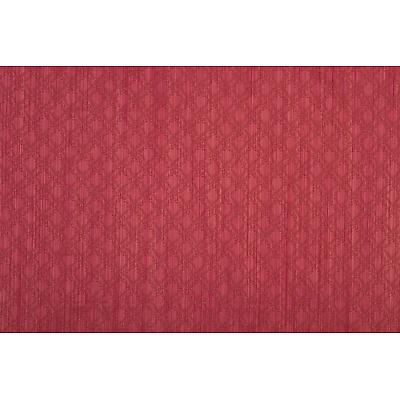 Tissu damassé bicolore fond chiné Rouge