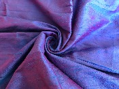 Soie Shantung Sauvage Violet Violine 0m50