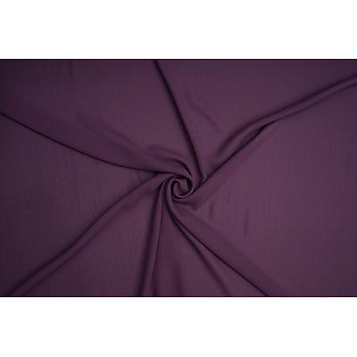 Tissu Mousseline Georgette  Guy Violet vendu au mètre