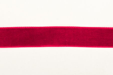 Galon Velours Rubis 24mm