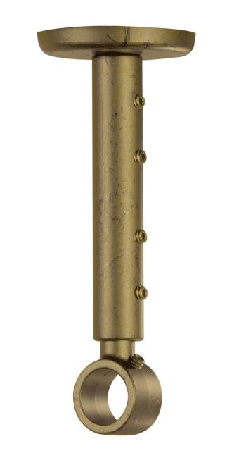 Tringles à Rideaux Collection Iliade : 2 Supports Mixtes Plafond-Mur Extensibles - 66191