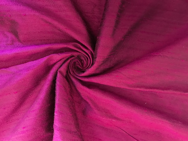 Soie Shantung Rose Magenta 1m05