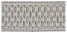Galon jacquard style années 30 largeur 68mm 