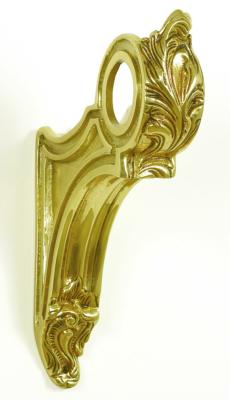 Tringles à Rideaux Collection Palace Laiton : 1 Console Louis XV 40mm Diamètres