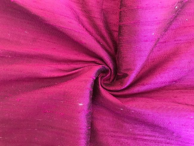 Soie Shantung Rose Magenta 1m56