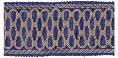 Galon jacquard style années 30 largeur 68mm 