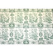Toile de jouy Diane Chasseresse  Vert