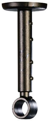 Tringles à Rideaux Collection Iliade : 2 Supports Mixtes Plafond-Mur Extensibles