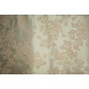 Tissu Soie Imprimée  Champagne vendu au mètre