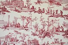 Coton toile de jouy