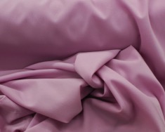 Lot Georgette de Soie lycra  haute couture rose lilas 30 Mètres