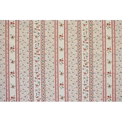 Toile de jouy Charlotte Rouge