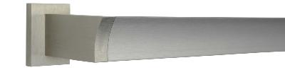 Tringles à Rideaux Collection Cosmo : 2 Corners pour Profils Incurvés Aluminium - 64447