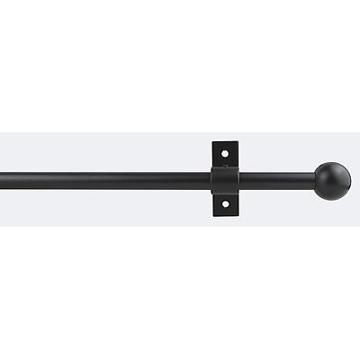 Embout Boule Lisse Pergola 16mmØ Noir