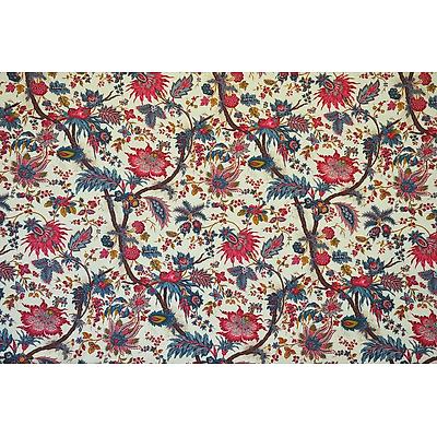 Toile de jouy Bangalor Multicolore