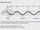 Rail WAVE LOURD 6010 Espacement 80mm ampleur 1,75 