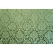 Tissu damassé et chiné motif grenade Vert