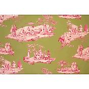 Toile de jouy Plaisirs D'été Vert