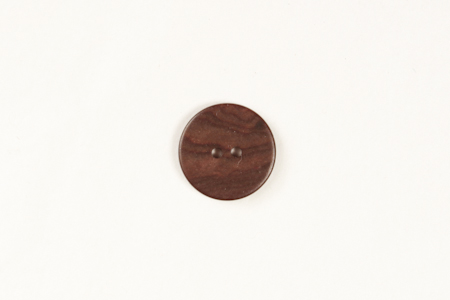 Bouton Classique Effet Bois Marron