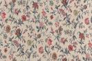 Toile de jouy mprimé NAGPUR bleu 