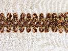  Galon Passementerie 3,5 cm coloris cuivre 