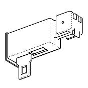 Poulie de tirage pour rail 100 Blanc