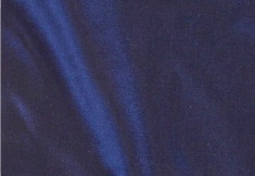 Taffetas de soie changeant bleu nuit par 10 cm 