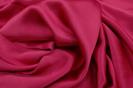 Crepe envers satin cerise