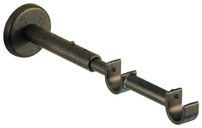 Tringles à Rideaux Collection Iliade : 2 Supports Doubles Extensibles