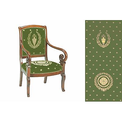 Casal Empire Otrante Fauteuil Vert