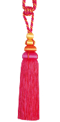 Embrasse pour rideaux  Lolita 1 Gland 9420-35426 jaune