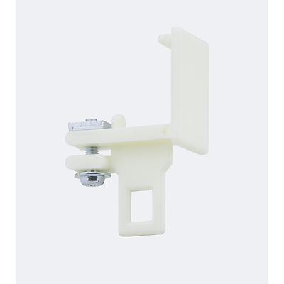 Fixe embout avec suspendeur pour rail 100 Blanc