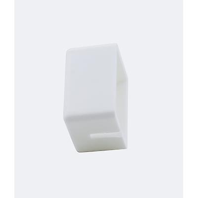 Embout pour rail 700 Blanc