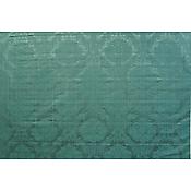 Tissu damassé et chiné motif grenade Bleu