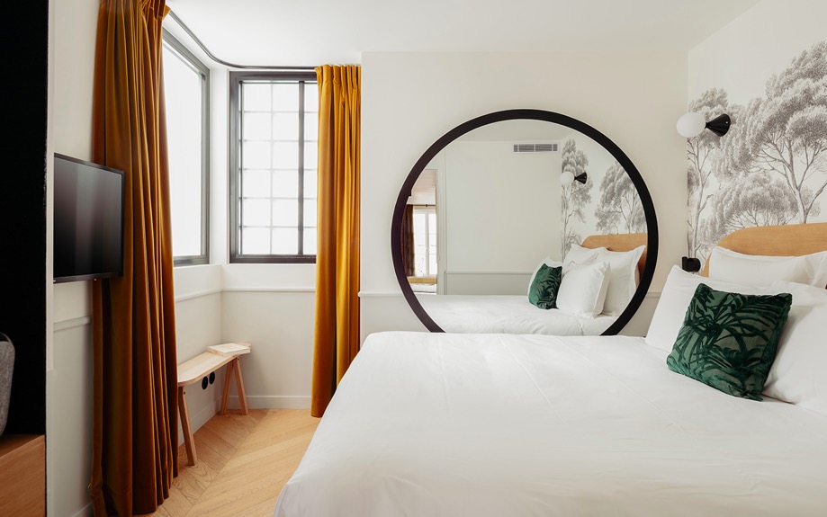 Rideaux en velours de coton