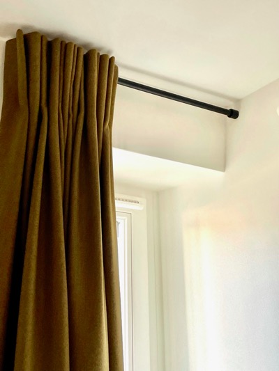 rideaux velours